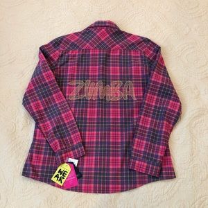 Zumba Convention Exclusive Flannel Studded Shirt